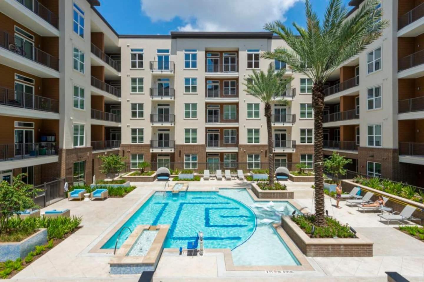 Downtown Apart 1 Bed 1 Bath Free Parking Houston Exterior foto