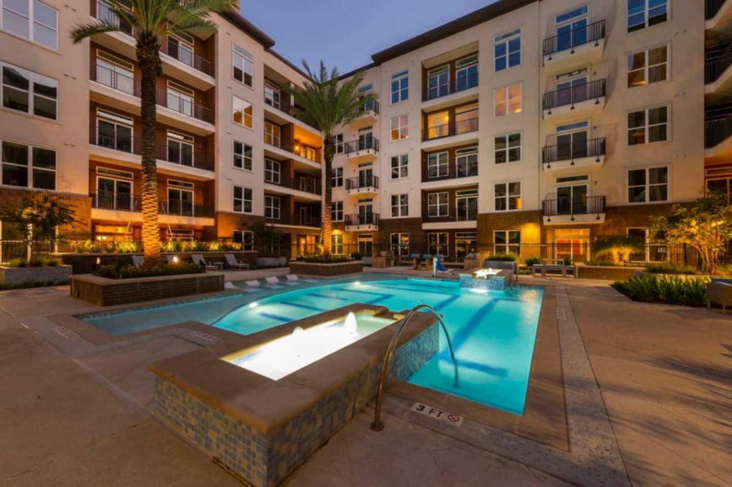 Downtown Apart 1 Bed 1 Bath Free Parking Houston Exterior foto