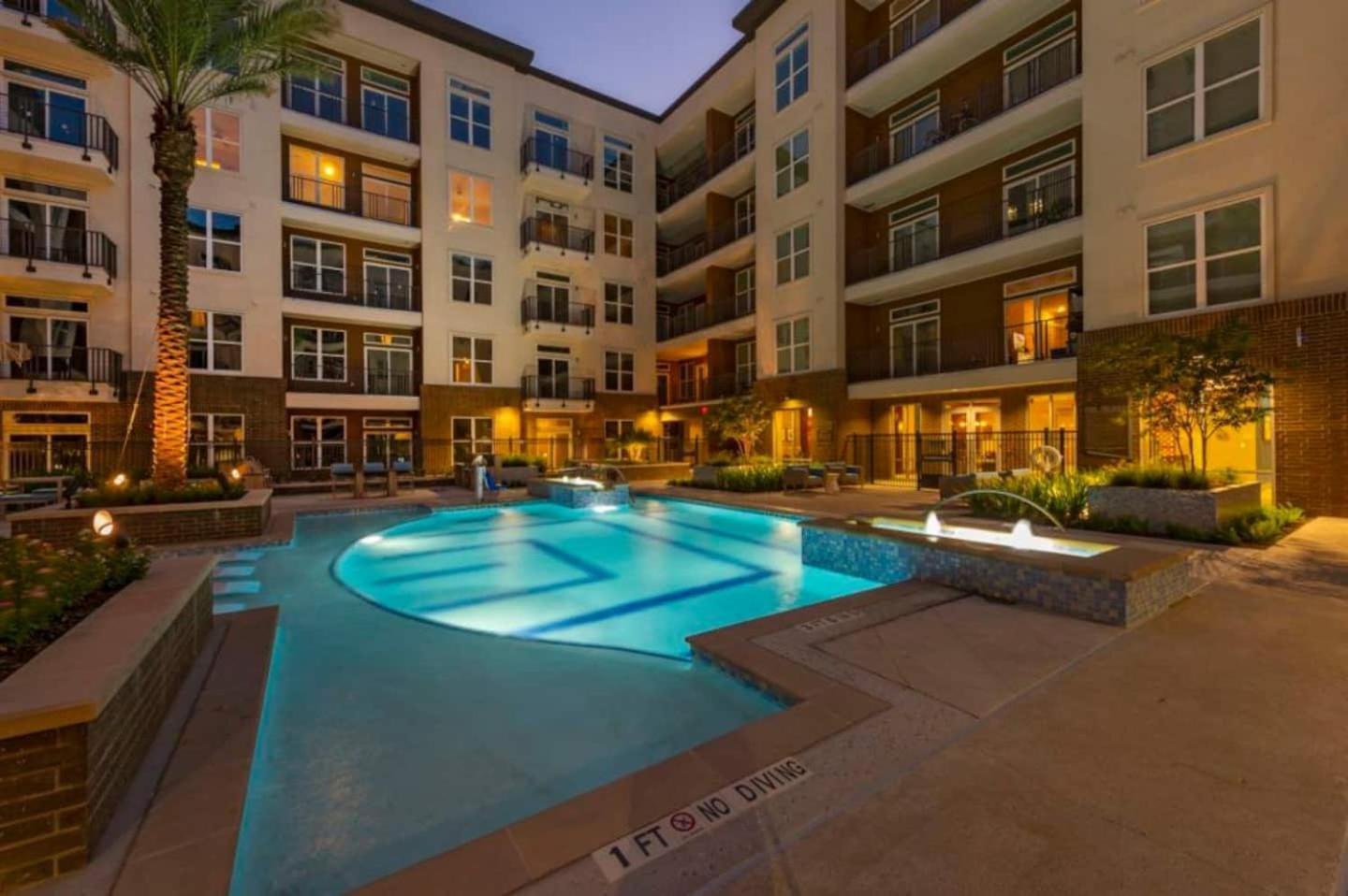 Downtown Apart 1 Bed 1 Bath Free Parking Houston Exterior foto